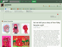 Tablet Screenshot of cac0mistle.deviantart.com