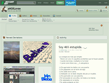 Tablet Screenshot of angiilovee.deviantart.com