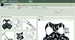 Desktop Screenshot of bar1scorpio.deviantart.com