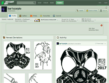 Tablet Screenshot of bar1scorpio.deviantart.com