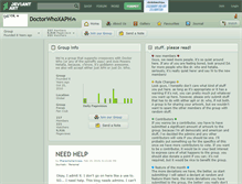 Tablet Screenshot of doctorwhoxaph.deviantart.com