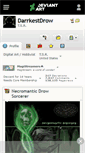 Mobile Screenshot of darrkestdrow.deviantart.com