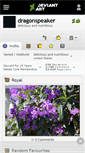 Mobile Screenshot of dragonspeaker.deviantart.com