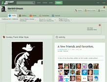 Tablet Screenshot of danielrsimoes.deviantart.com