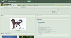 Desktop Screenshot of mysticlaurea.deviantart.com