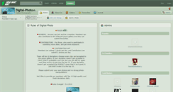 Desktop Screenshot of digital-photo.deviantart.com