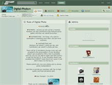 Tablet Screenshot of digital-photo.deviantart.com