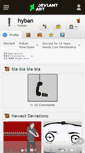 Mobile Screenshot of hyban.deviantart.com