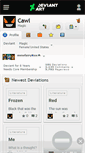 Mobile Screenshot of cawl.deviantart.com