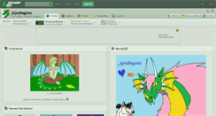 Desktop Screenshot of jojodragone.deviantart.com