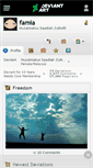 Mobile Screenshot of famia.deviantart.com