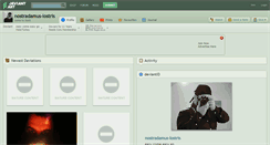 Desktop Screenshot of nostradamus-lostris.deviantart.com