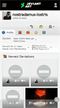 Mobile Screenshot of nostradamus-lostris.deviantart.com