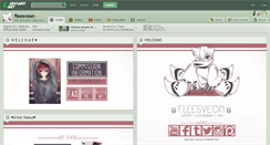 Desktop Screenshot of fleesveon.deviantart.com