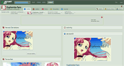 Desktop Screenshot of euphemia-fans.deviantart.com