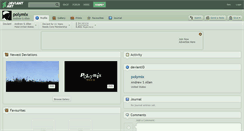 Desktop Screenshot of polymix.deviantart.com