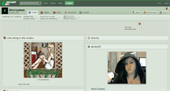 Desktop Screenshot of kiwi-lemon.deviantart.com