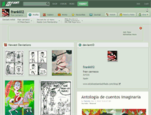 Tablet Screenshot of franki02.deviantart.com