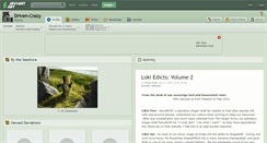 Desktop Screenshot of driven-crazy.deviantart.com