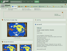 Tablet Screenshot of felinoel.deviantart.com