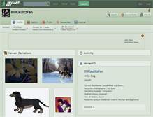 Tablet Screenshot of billkaulitzfan.deviantart.com