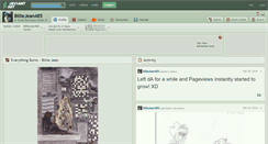 Desktop Screenshot of billiejean485.deviantart.com