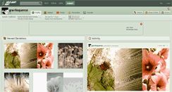 Desktop Screenshot of graviloquence.deviantart.com