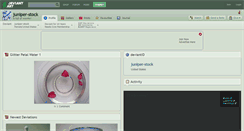 Desktop Screenshot of juniper-stock.deviantart.com