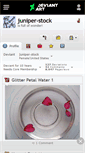 Mobile Screenshot of juniper-stock.deviantart.com