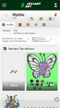 Mobile Screenshot of myzou.deviantart.com