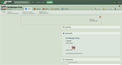 Desktop Screenshot of cantaloupe-grey.deviantart.com