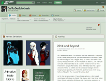 Tablet Screenshot of dastordesschicksals.deviantart.com