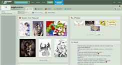 Desktop Screenshot of angelovers.deviantart.com