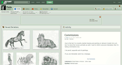 Desktop Screenshot of foxia.deviantart.com