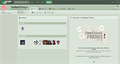 Desktop Screenshot of feedbackfrenzy.deviantart.com