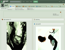 Tablet Screenshot of bull7.deviantart.com