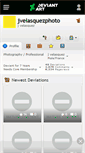Mobile Screenshot of jvelasquezphoto.deviantart.com