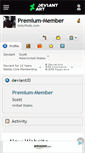 Mobile Screenshot of premium-member.deviantart.com