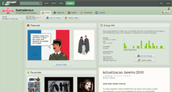 Desktop Screenshot of ilustradores.deviantart.com