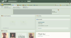 Desktop Screenshot of michirukoshi.deviantart.com