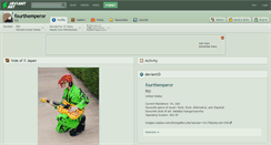 Desktop Screenshot of fourthemperor.deviantart.com