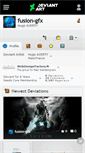 Mobile Screenshot of fusion-gfx.deviantart.com