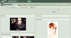 Desktop Screenshot of ambra-lioness.deviantart.com