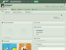 Tablet Screenshot of netskipper.deviantart.com