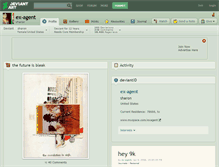 Tablet Screenshot of ex-agent.deviantart.com