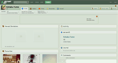 Desktop Screenshot of kohaku-yume.deviantart.com