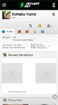 Mobile Screenshot of kohaku-yume.deviantart.com