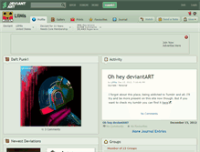 Tablet Screenshot of lilmis.deviantart.com