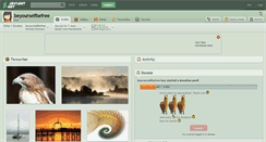Desktop Screenshot of beyourselfbefree.deviantart.com