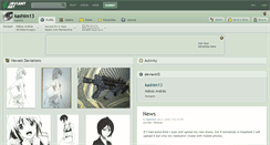 Desktop Screenshot of kashim13.deviantart.com